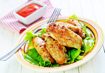fried chicken wings