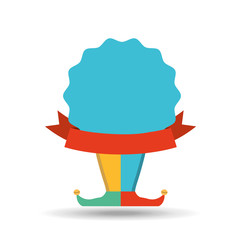 circus juggler isolated icon design