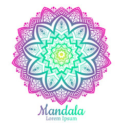 Vector Beautiful Mandala.
