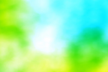 Obraz premium Abstract colored blurred beautiful natural landscape background.