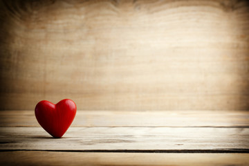 Fototapeta premium Red heart.
