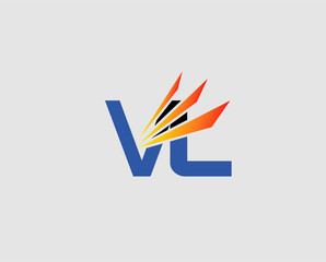 VL letter logo
