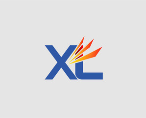 XL letter logo
