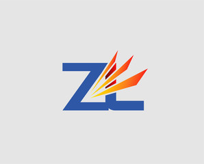 ZL letter logo
