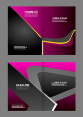 vector business brochure (booklet) template
