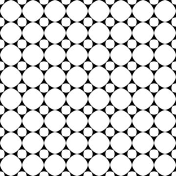 Polka dot geometric seamless pattern 17.07 © ksushanka