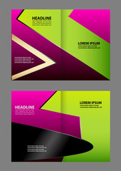 Fototapeta premium Brochure template vector 
