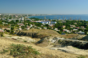 Obraz premium The mountainous area in Crimea.