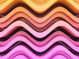 Abstract Colorful Purple Orange Art Background