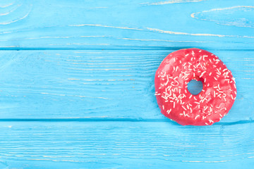 Pink donut