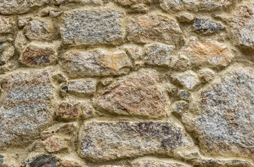 Natural yellow pavement stone texture for floor, wall or path.
