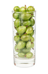 Gooseberries in a glass