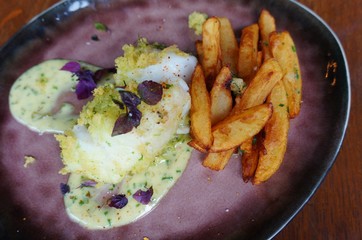 Gourmet fish and chips