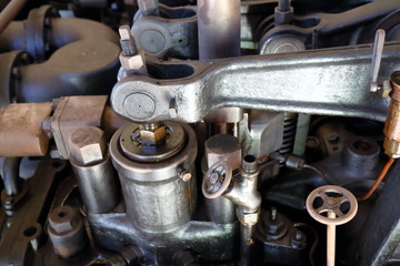 Vintage engine detail