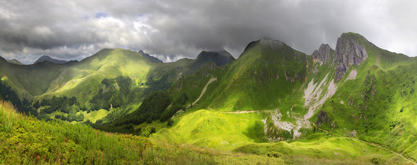 Mountain valley in the national Park "Biogradska Gora", Montenegro.