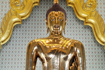 Golden Buddha statue, Wat Tramit (Temple of the Golden Buddha), Bangkok