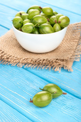 Green gooseberries