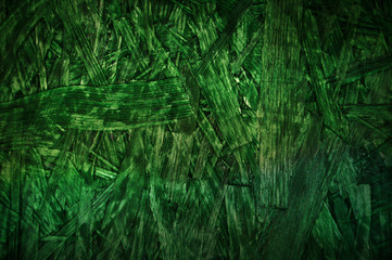 Green particle board wooden pattern background 