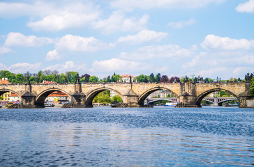 Fototapeta premium Prague panorama city skyline