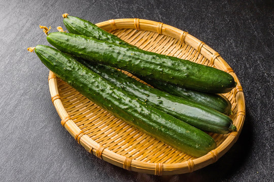 無農薬栽培のきゅうり Cucumber of the organic farming