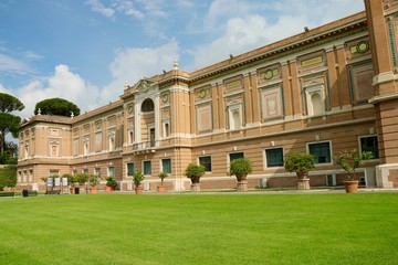 garden of Vatican City, Rome, Italy
