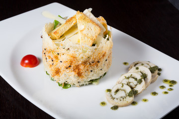 Ceasar salad with chicken