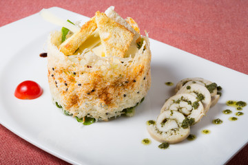 Ceasar salad with chicken