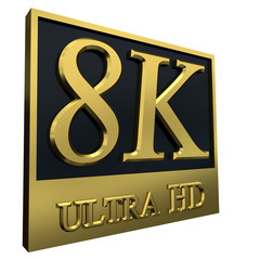 Ultra HD 8K icon