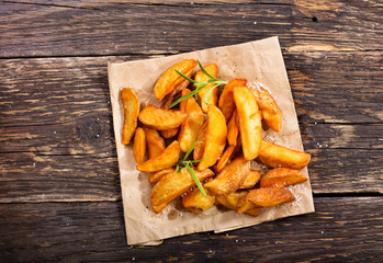 roasted potatoes with rosemary