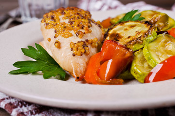 Grilled chicken breast