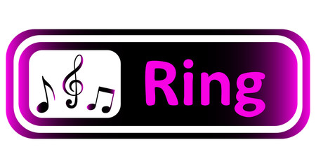 Long icon violet ring