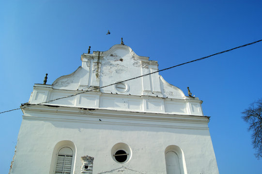 Church in Slonim. Belarus travel
