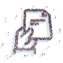 people documents icon 3d