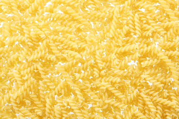 Pasta isolated on white background