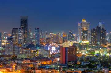 Fototapeta na wymiar Bangkok Ferris Wheel