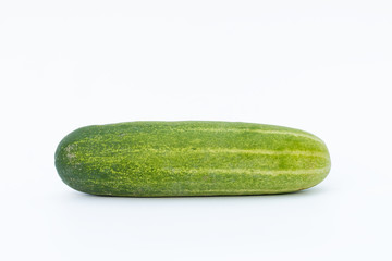Cucumber isolated on white background