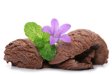 glace au chocolat