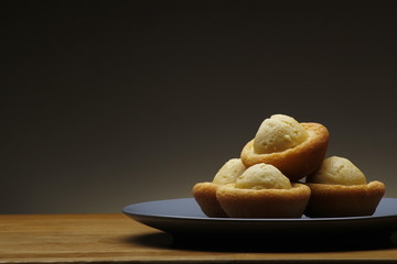 Freshly baked Filipino muffin