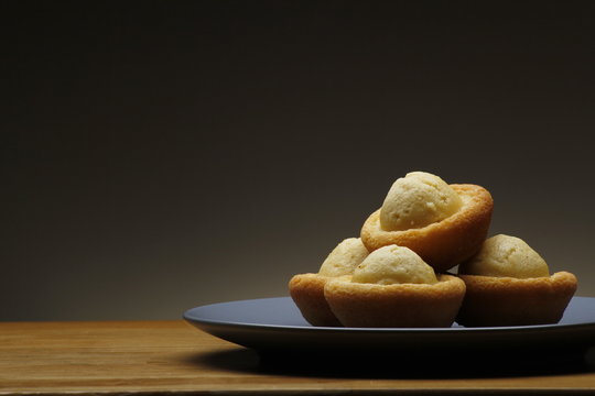 Freshly baked Filipino muffin