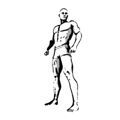 Comic Book Hero Pose