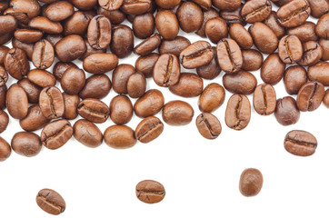 Roasted coffee beans