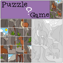 Education game: Puzzle.