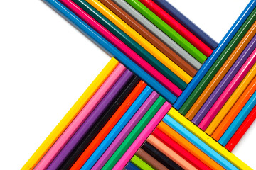 Obraz premium Artificial green grass on the white background