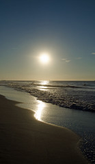 Morning Sun at sea beach