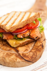 Grilled chicken sandwich