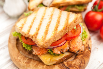 Grilled chicken sandwich