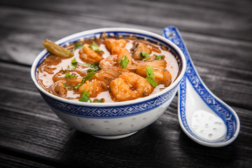 Asian shrimp soup