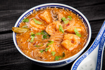 Asian shrimp soup