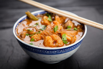 Asian shrimp soup