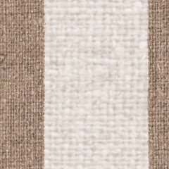 Textile sack, fabric element, yellow canvas, worn material, retro-styled background